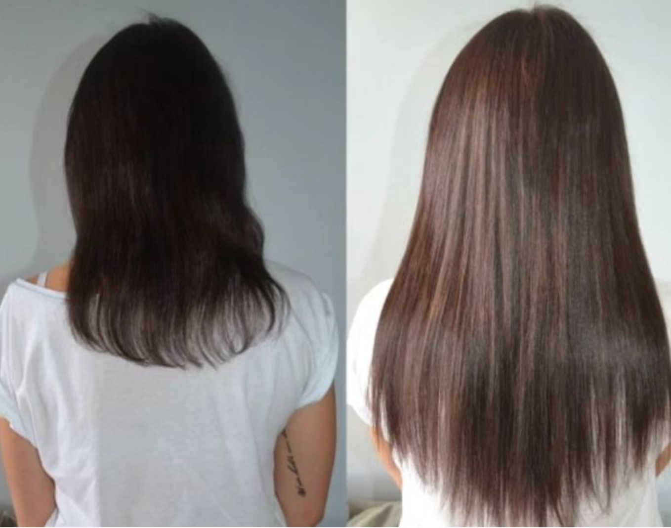 Advanced hot fusion hair extensions in Taina Beauty Salon, Punta Cana